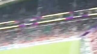 لحظات فوز المنتخب المغربي