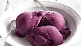 Blackberry Buttermilk Sherbet