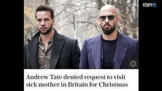 Andrew Tate & Tristan Confront Reporter For Mothers Heart Attack