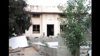 Guru Mandir hidden behind a mosque in Karachi