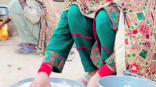Desert of cholistan women routine #azraimran #desert #villages #villagelife #beautifulvillage #love.