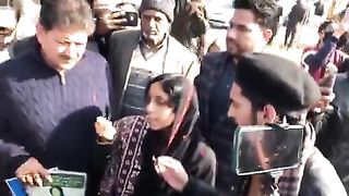 The four lady police officers hit them with sticks and then asked why are you not crying?
