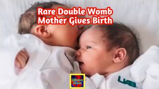 US woman with rare double womb has two babies in two days