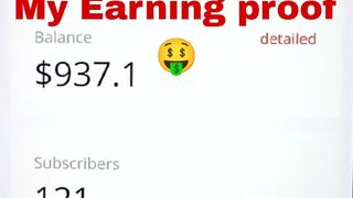 Earning Proof Real 100%