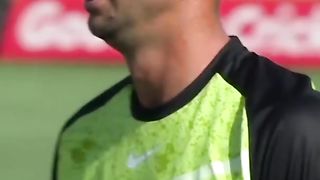 Haris Rauf caught out with no Gloves, Pads or helmet On