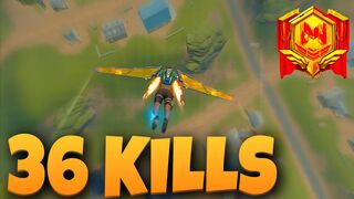 SOLO VS SQUAD 36 KILLS LEGENDARY RANK GAMEPLAY