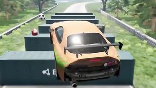 Car jumps competition