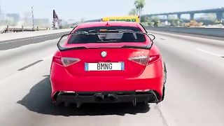Car jumps