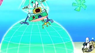 Bikini Bottom Suddenly Becomes a Robot!!!