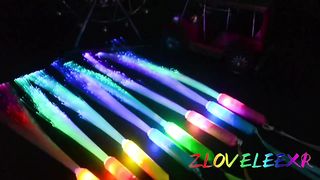 BouQuw 25 Pack Glow Sticks New Years Eve Christmas Party Supplies,3 Models