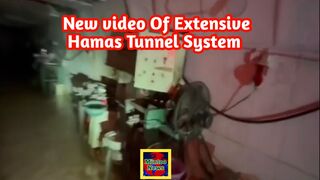 New video of extensive Hamas tunnel system released by Israeli military