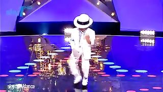 Look at little Michael Jackson and his work