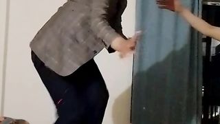 Dancer in room - funny video by cloudy English