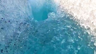 Into the glacier we go ???????????? #shorts #viral #ytshorts