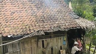 Rural atmosphere in beautiful rice fields