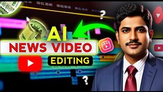 Ai news video kaise banaye _ Editing Tricks _ #ainews #aivideoediting.
