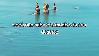 Você não sabe o tamanho do seu deserto