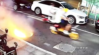 Under surveillance, there is an outrageous moment