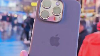 iPhone 15 Pro in Times Square!