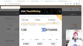 4 MILIAR DALAM 4 JAM HANYA DENGAN MENAMBANG BITCOIN