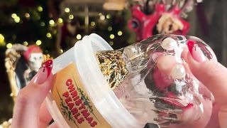 Day 2 of 7 Days Of Slime Advent Calendar!.mp4Christmas Pearls ???? vintage aesthetic.