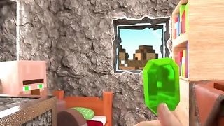 Minecraft Ultra RTX House In The Glass Loop #Shorts #Minecraft #Loop