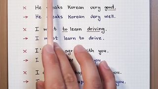 Common mistakes.