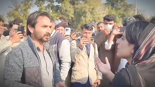 Intersection broke out between the lies of the administration _ Mah Rang Baloch reprimanded the government officer