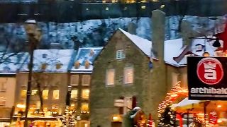Qui est prêt à visiter le Québec, Canada à Noël