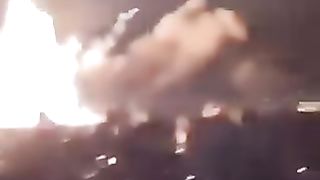یوگرین کا روسی جہاز پر حملہ