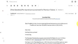 Freebitcoin предлагает Премиум-членство и множество бонусов за покупку FUN токенов