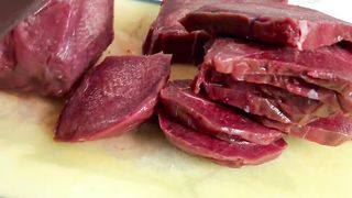 Cute Animal - Funny - Border Collie Eating- Happy time-09