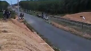 Balap liar rantau prapat part 2