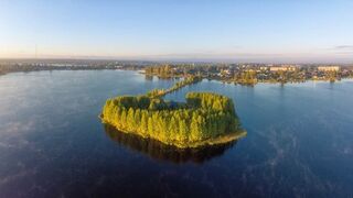 Island. Verkhnekamsky district. Kirov region