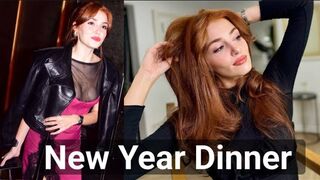 Hande Erçel at L'Officiel Turkey's New Year Dinner Yesterday