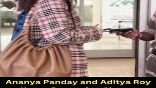 Ananya Panday and Aditya Roy Kapur Spotted at Airport #ananyapanday #adityroykapur #shorts #viral #youtubeshorts #trending #shortvideo #ytshorts