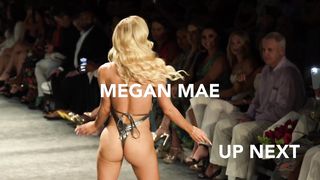 MEGAN MAE STEVENS Slow Motion 4K ｜｜ MEGAN MAE MIAMI ⧹⧹ Art Hearts Fashion
