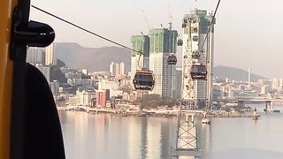 cable car in busan south korea