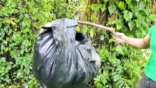 Nice... iPhone 13 & iPhone 13 Pro Max in black bag at trash