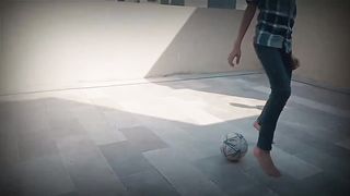 Football match practice