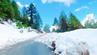 Snowfall on Galiyat View Beautiful
