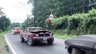 Basket ball car