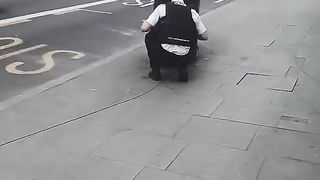 Sneaky Cop Fails to Stop Motorcycle