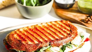 Loaded Chicken Pesto Panini