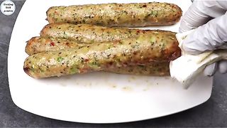 Restaurant style Seekh Kabab