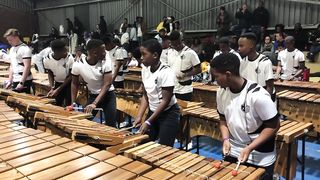 Watch college student perform Black Coffee Guetta with Marimba band