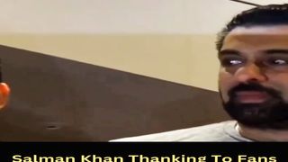 Salman Khan Thanking To Fans From Galaxy Apartment #salmankhan #short #youtubeshort #shorts #trending #viral #shortvideo