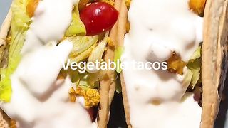 Vegetable tacos