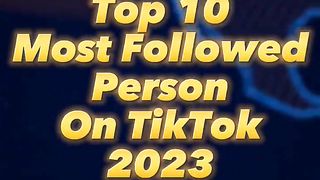 Top 10 Most Followed Person On TikTok 2023 #didyouknowthis #crazyfacts #shorts #viral