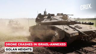 Israel Downs Syrian Droen, Another Crashes In Golan Heights.